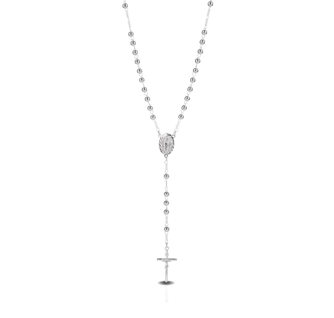 Silver Rosary