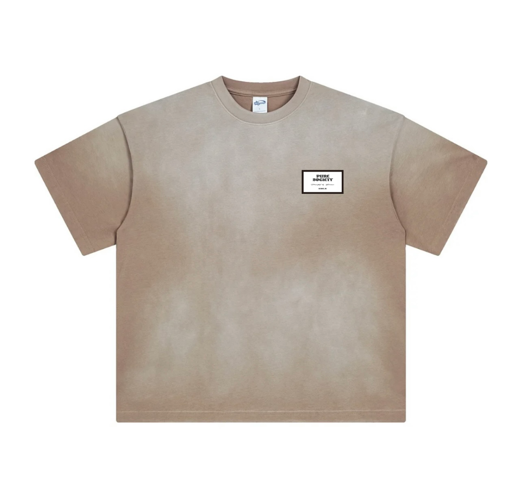 Sand Sunfaded Tee