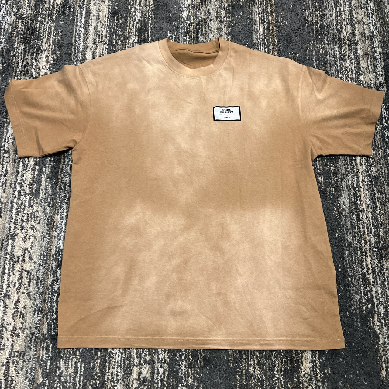 Sand Sunfaded Tee