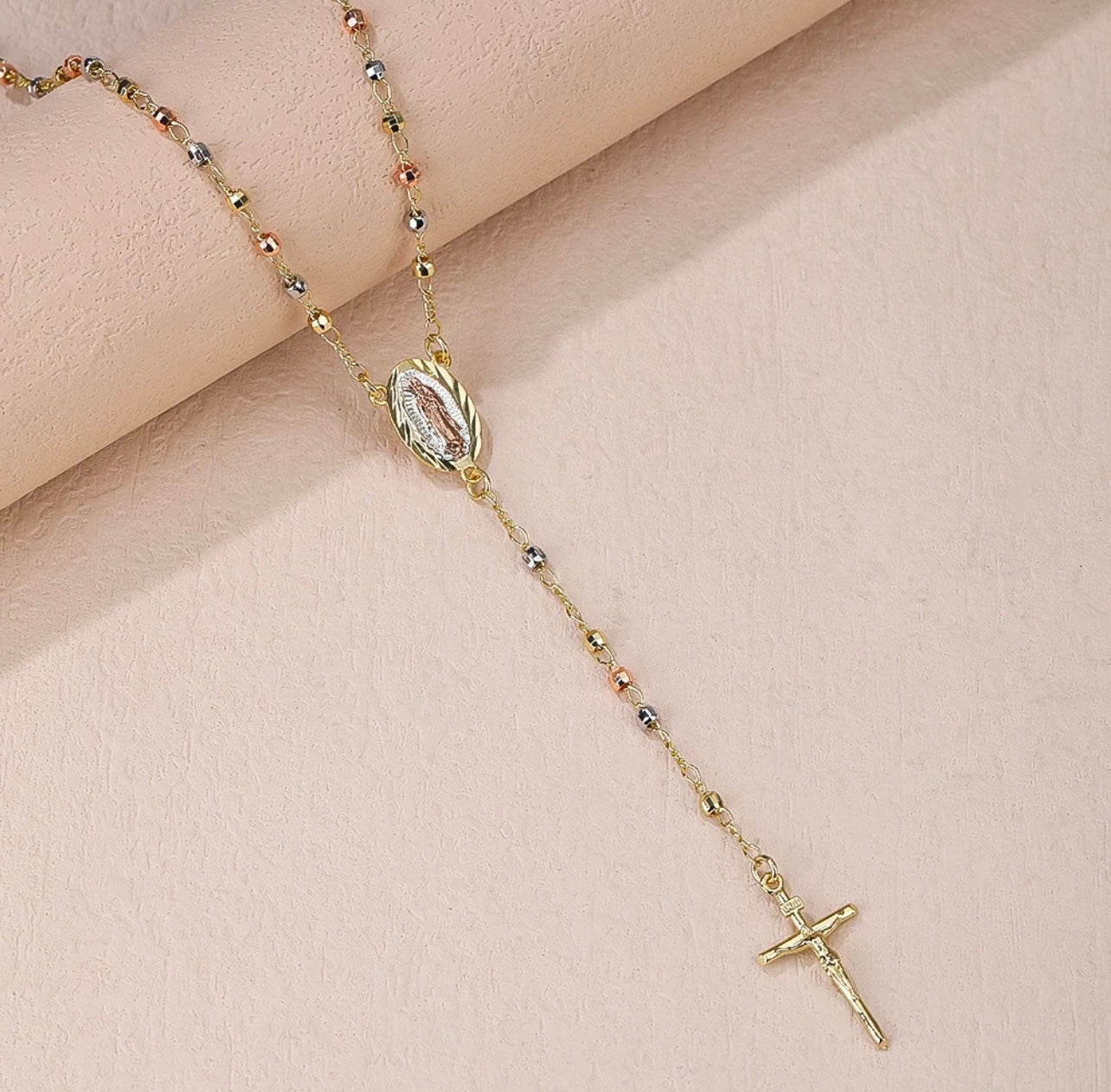 Multicolor Bead Rosary