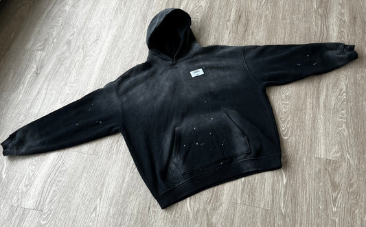 Black Sun Faded Hoodie PS