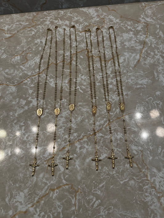 Gold Rosary