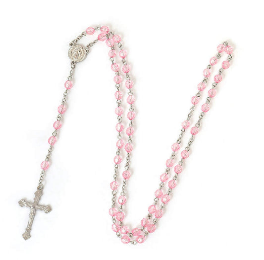 St. Benedict Pink Rosary