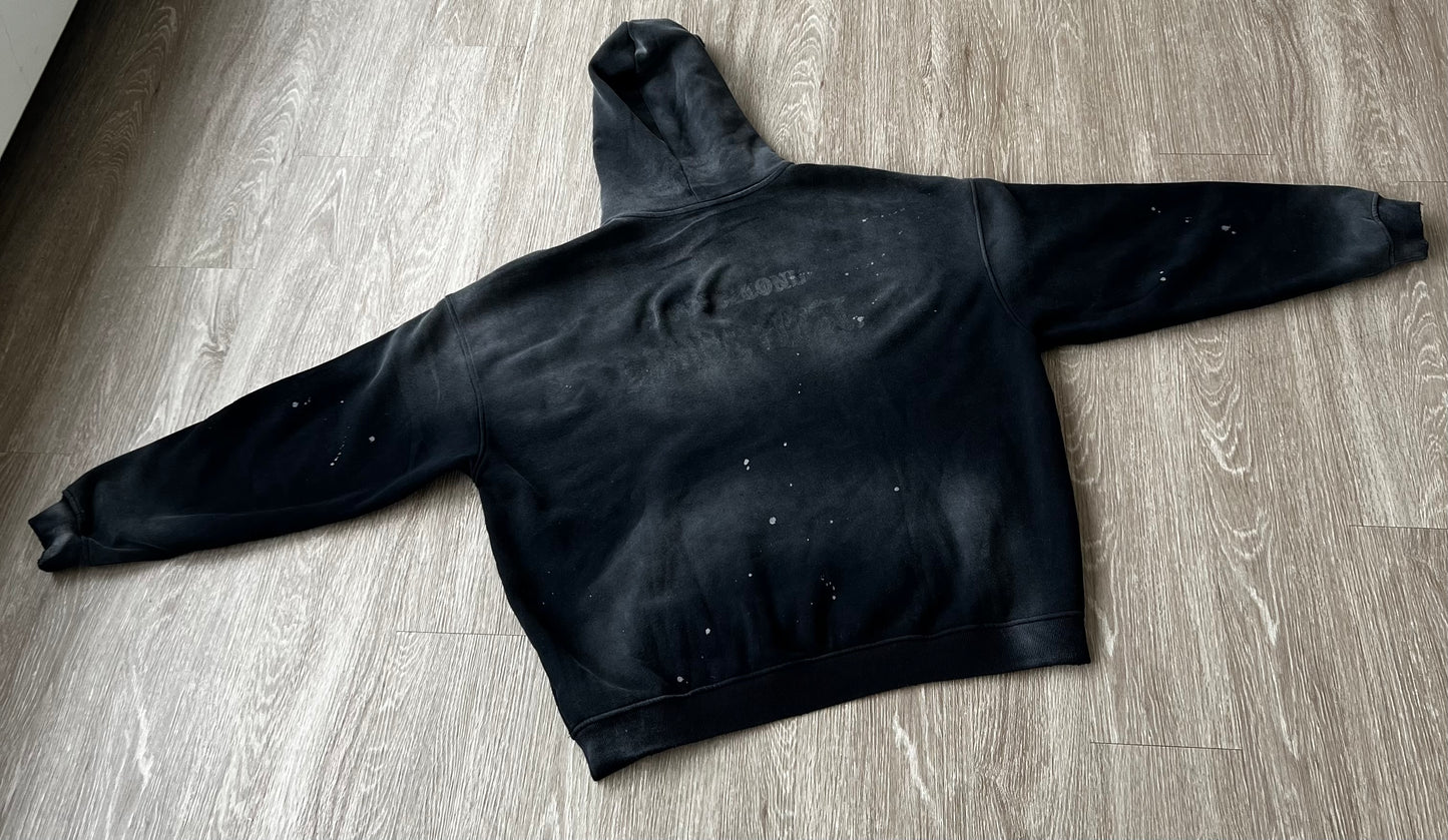 Black Sun Faded Hoodie PS