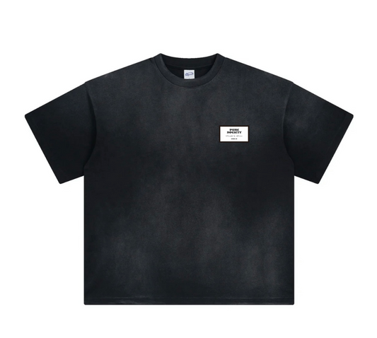 Black Sunfaded Tee