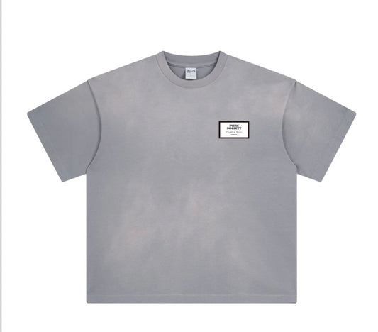 Gray Sunfaded Tee