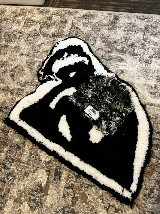 Green Camo Distressed Textured Beanie