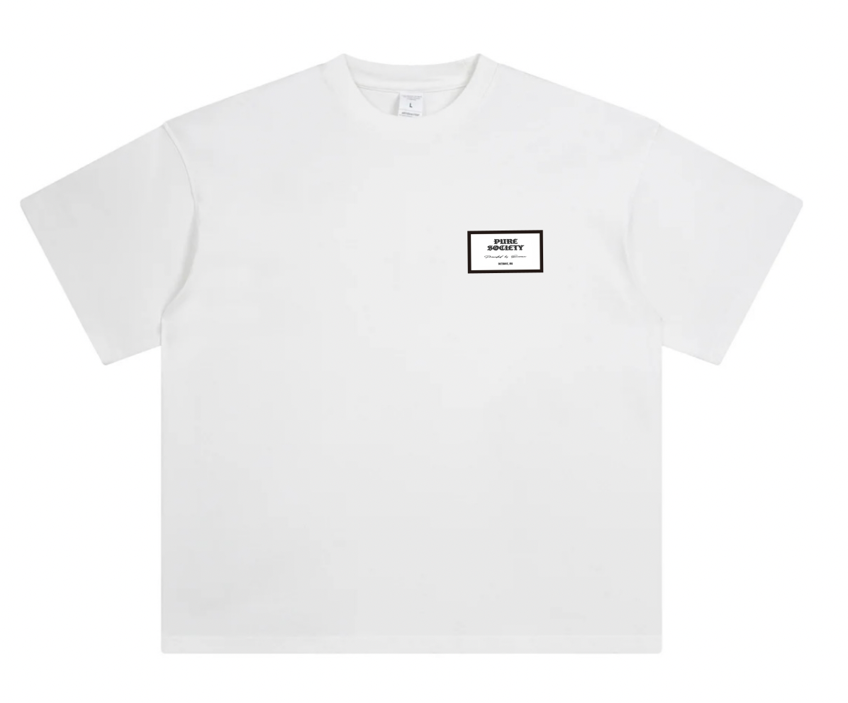 Pure Society White Tee