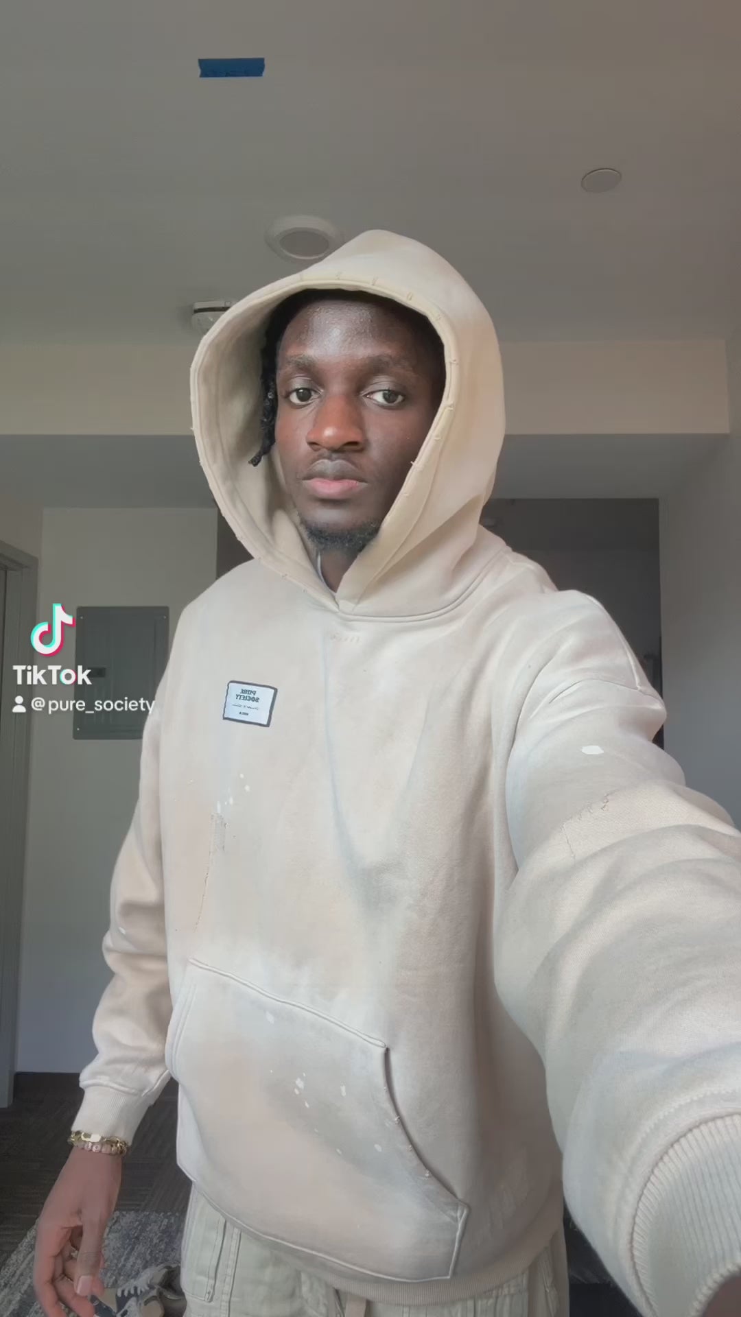 Cream Sunfaded Hoodie PS – The Pure Society Collection